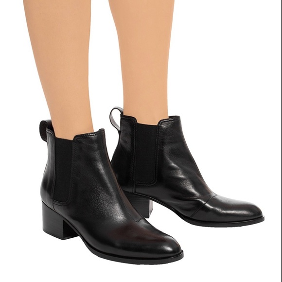 Rag & Bone Walker leather Black Ankle Boot - Picture 2 of 4
